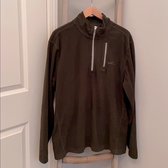 Eddie Bauer Men's 3/4 Zip Fleece - Picture 3 of 8